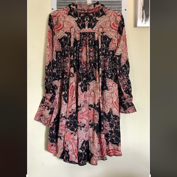 Free people high/low blouse - Picture 2 of 4